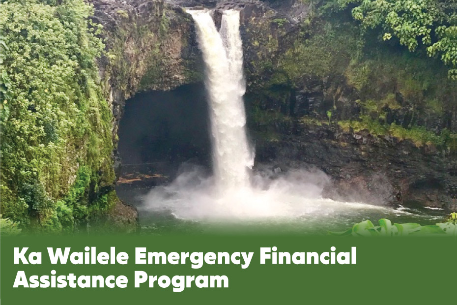 Hawaii Emergency Financial Assistance Program Ka Wailele