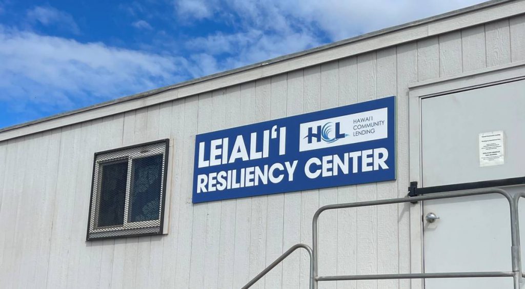 Leiali‘i resiliency Center, Lahaina Maui