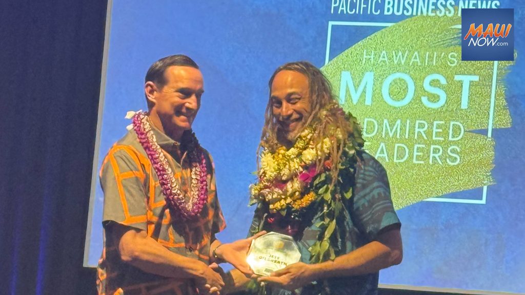 Jeff Gilbreath honored as one of Hawai‘i’s Most Admired Leaders [ Maui Now ]